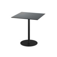 Urban table de bistrot noir 70x70 cm