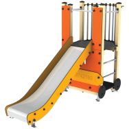 Véhicule Wagon glissière polyester/HPL - alu