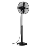 Ventilateur sur pied 40 cm métal noir - Kooper