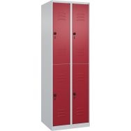 Vestiaire 2 niveaux Classic PLUS - 4 casiers - CP