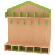 Vestiaire Cabane 6 Enfants - Bessiere