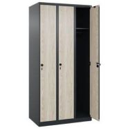 Vestiaire industrie propre Evolo PLUS 3 colonnes