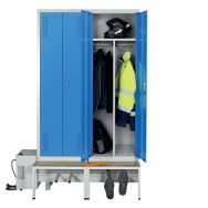 Vestiaire industrie propre ventilé séchant Confort