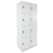 Vestiaire plastique multicases Twinco - À monter - Manutan Expert