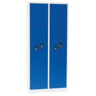 Vestiaire porte L 1 colonne 2 portes 1800x415x500
