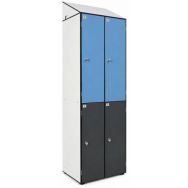 Vestiaire reconditionné - 2 colonnes - Largeur 600 mm