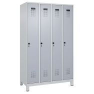 Vestiaires Evolo PLUS,pieds,4 compartiments - CP