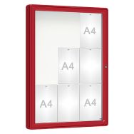 Vitrine 2000 murale simple face verre - Procity