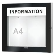 Vitrine Edge murale titre épaisseur 54 mm - Procity
