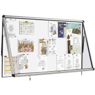 Vitrine affichage extérieur porte relevable - Ulmann