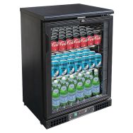 Vitrine de présentation boissons - 1 porte battante - 150L- PUB150