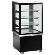 Vitrine horizontale KARINA encastrable spéciale chocolat, 250 L