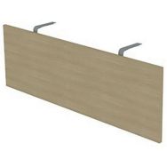Voile de fond longueur 140 cm bureau avec box Solal - Quadrifoglio