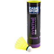 Volant de badminton synthé Casal Sport jaune