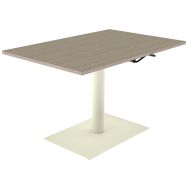 Table rectangulaire hauteur réglable plateau stratifié - Mobidécor