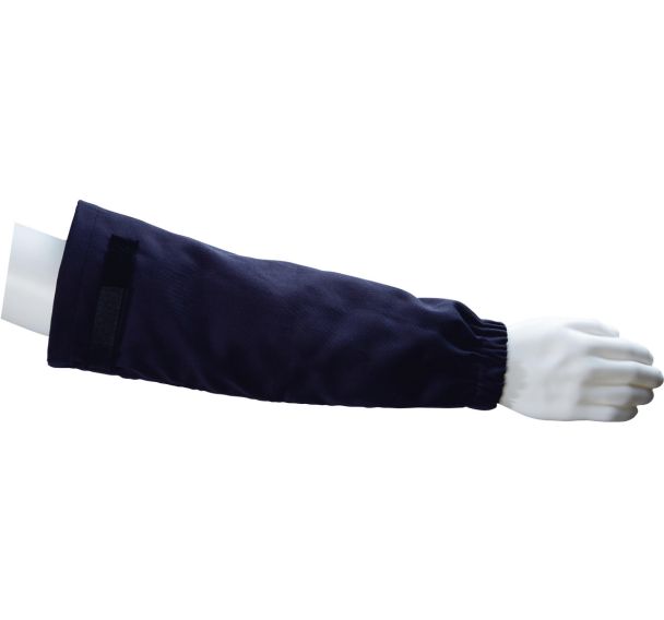 10 paires Manchette en coton bleu tissé