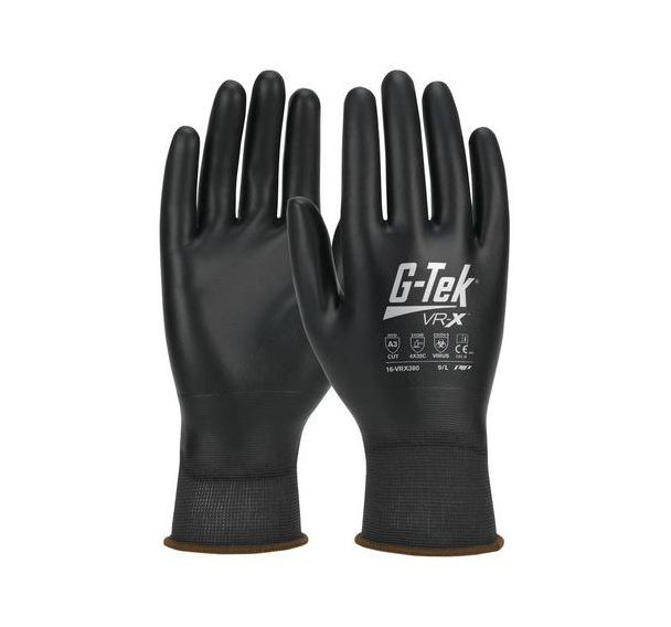 12 paires de Gant anticoupure G-TEK® VRX enduction complète PU - T8