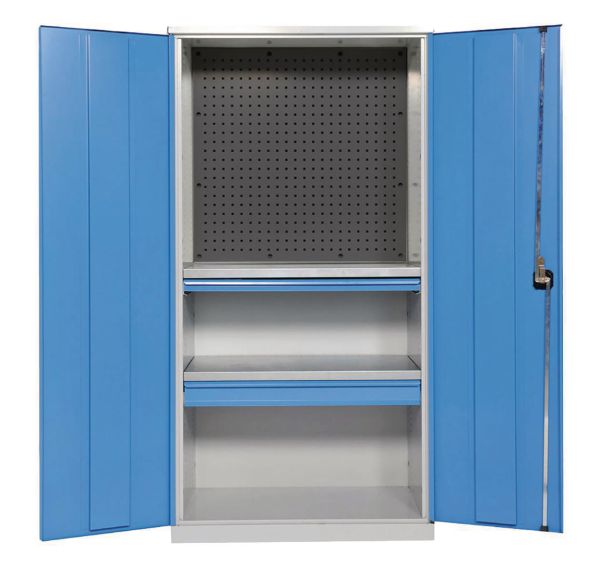 1/2 panneau support outillages fond d'armoire L1250 mm - Anjou Tolerie