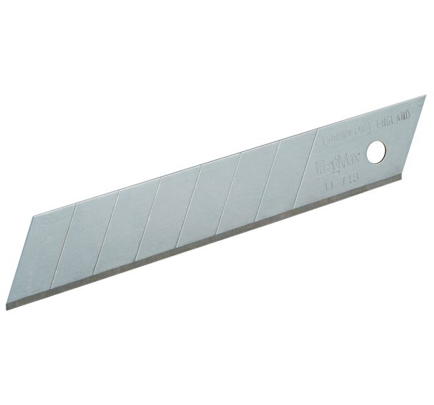 50 Lames pour cutter, Lame largeur: 18 mm