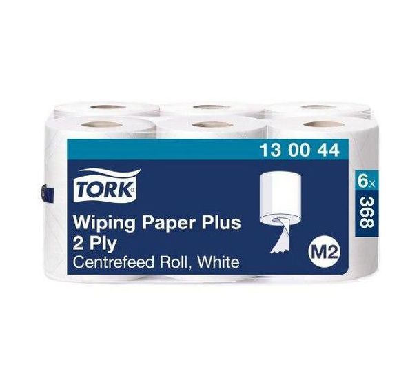 6 Bobines d'essuyage Tork Advanced 420 Blanc