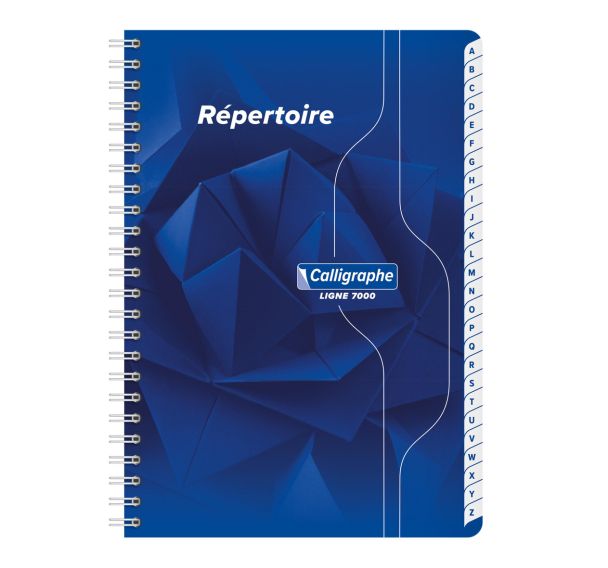 7000, Répertoire reliure intégrale 14,8x21 180p Q.5x5 70g