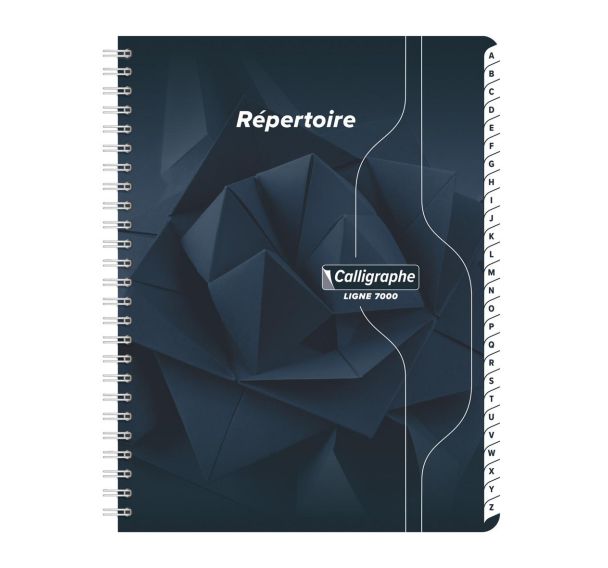 7000, Répertoire reliure intégrale 17x22 180p Q.5x5 70g