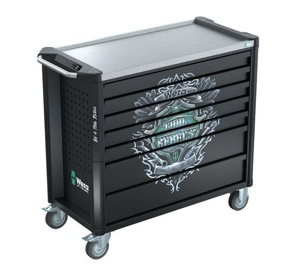 9701 Servante Tool Rebel inox XXL 1 - Wera