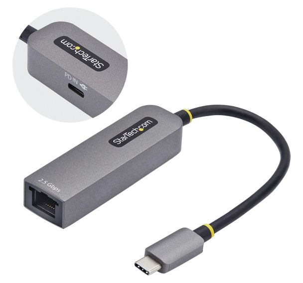 Adaptateur réseau 2.5GbE USB-C to Ethernet Adapter - StarTech