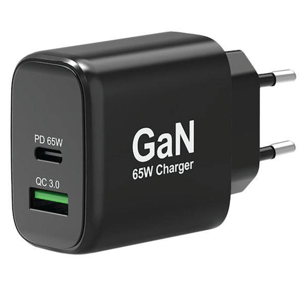 Adaptateur secteur GaN 65W USB C USB 902104EU Port Designs