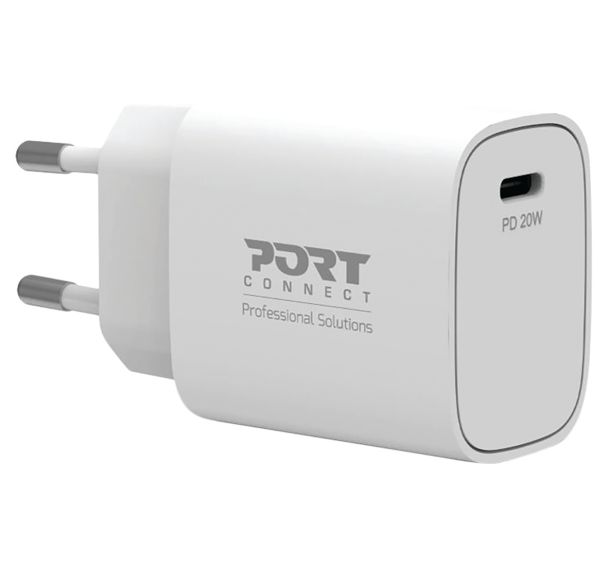 Adaptateur secteur USB C 20W compact 900031EU Port Designs