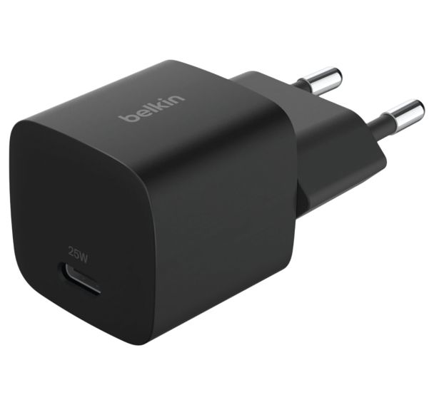Adaptateur secteur USB C 25W PPS BOOST CHARGE WCA012KQBK Belkin