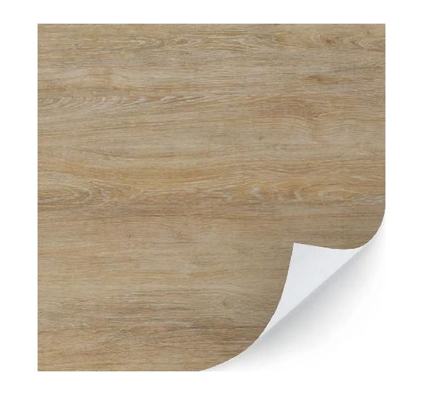 Adhésif décoratif bois effet chêne brun clair - Luminis