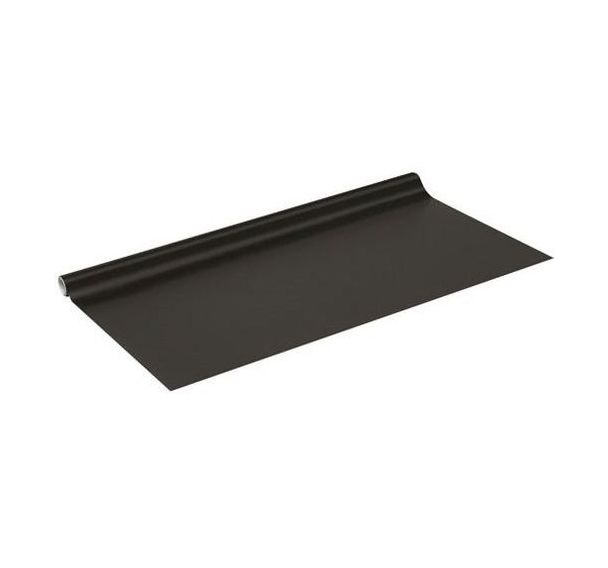 Adhésif rouleau uni brillant - 2m x 67.5cm - Noir