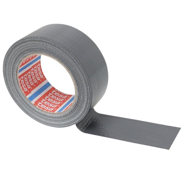 Adhésif toile américaine économique argent 50m x 50mm