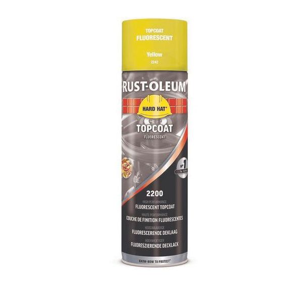 Aérosol de finition Hard Hat fluorescente - Rust-Oleum