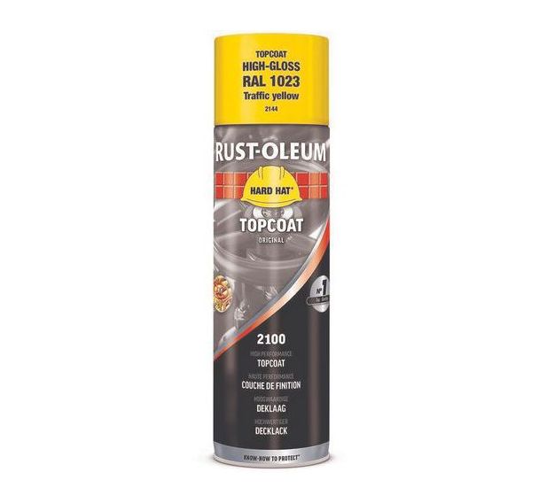 Aérosol de peinture 500ml - jaune signal RAL1023