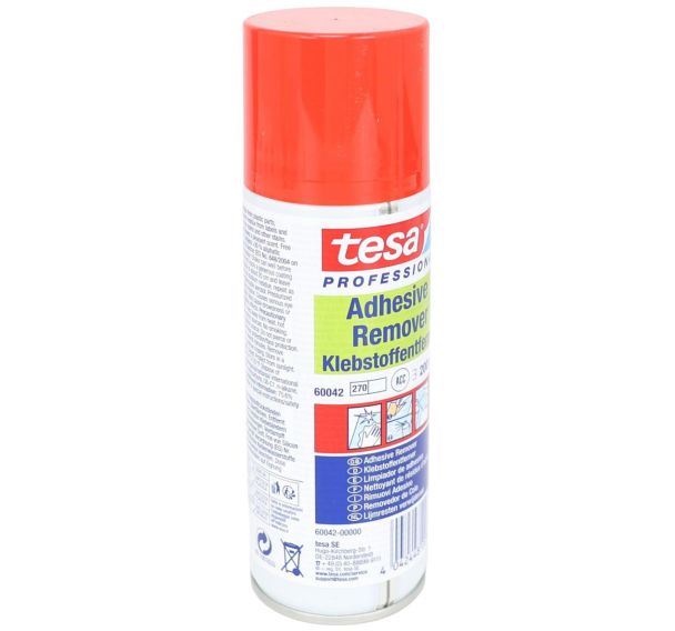 Aérosol nettoyant pour rétirer les résidus de colle - 200 mL - 60042 - tesa