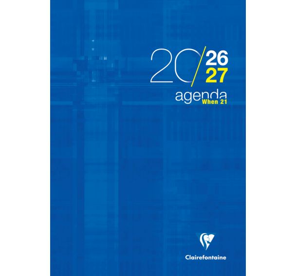 Agenda millésimé When 21, 21x29,7cm 112p semaine sur 2 pages