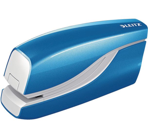 Agrafeuse électrique Leitz WOW, en boîte Bleu