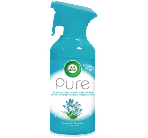 Airwick aérosol Pure rosée de printemps - aérosol 250ml
