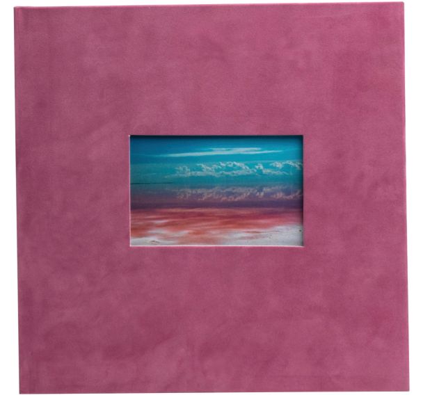 Album photo livre 30 pages blanches Skandi - 25x25cm - Rose