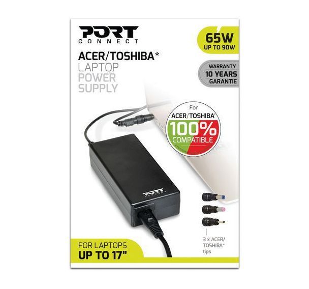 Alimentation dédiée 65 W - ACER/TOSHIBA - EU