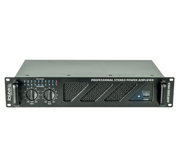 Amplificateur de Sono AMP2000-MKII 2 x 1500W Ibiza Sound