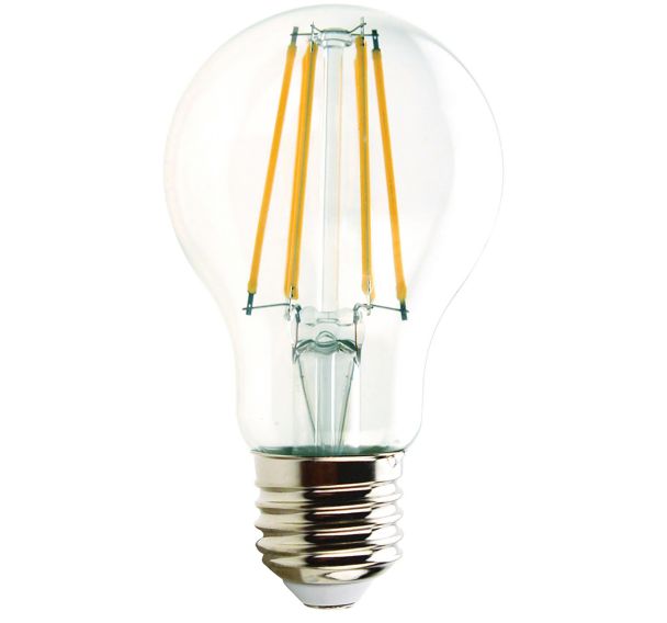 Ampoule à filament LED standard A60 8W culot E27 - VELAMP
