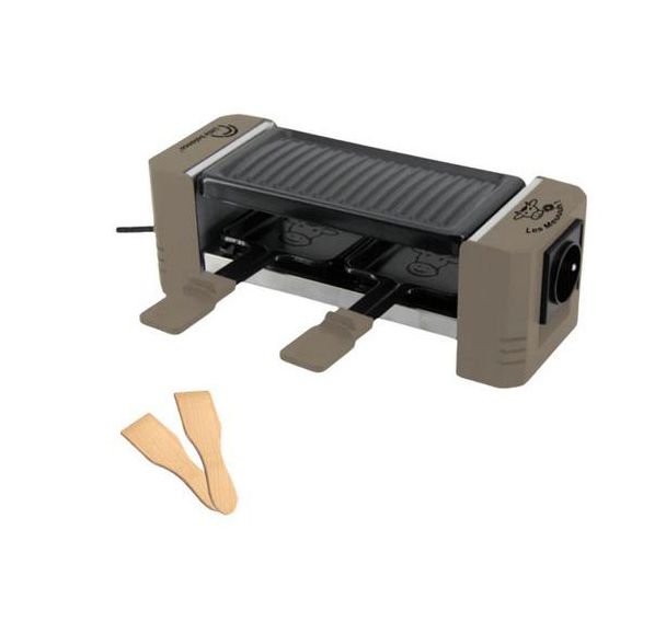 Appareil à raclette duo connectable