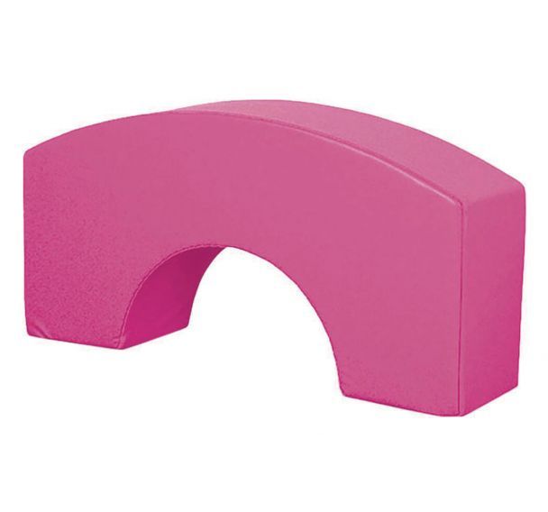 Arche en mousse rose