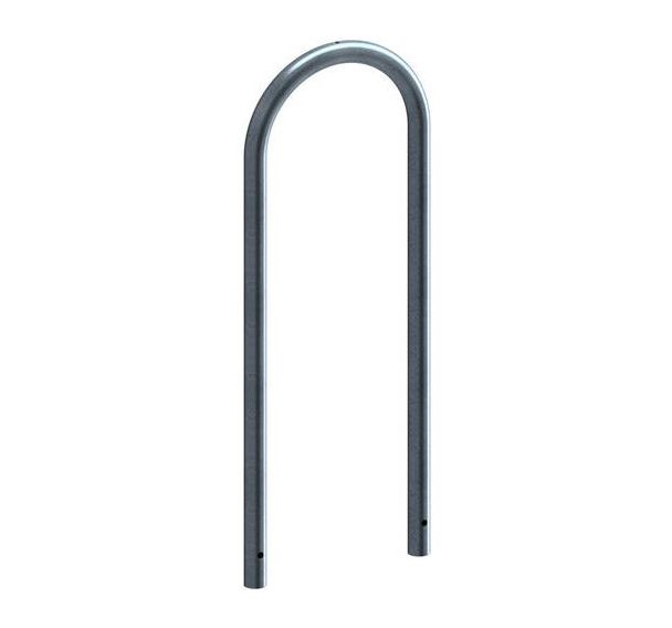 Arceau rond en tube acier à bétonner avec traverse - Schake