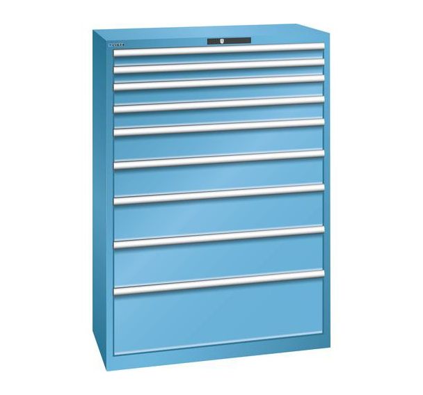 Armoire 10 tiroirs 1023x572x1450mm - Capacité 200 kg - Lista