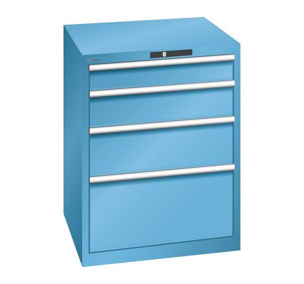 Armoire 4 tiroirs - Capacité 75 kg - Lista