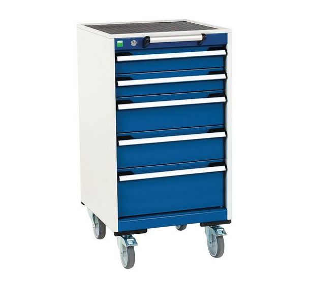 Armoire 5 tiroirs Cubio roulante - Bott